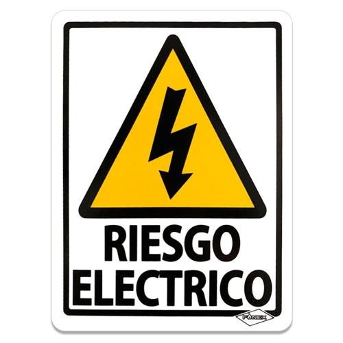 SEÑALIZACIÓN RIESGO ELECTRICO 20 x 25-GENÉRICO