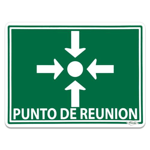 SEÑALAMIENTO PUNTO DE REUNION 30X40-GENÉRICO