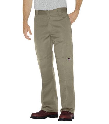 PANTALON DE TRABAJO REFUERZOS EN RODILLA 65POL/35ALG KHAKI 33-DICKIES