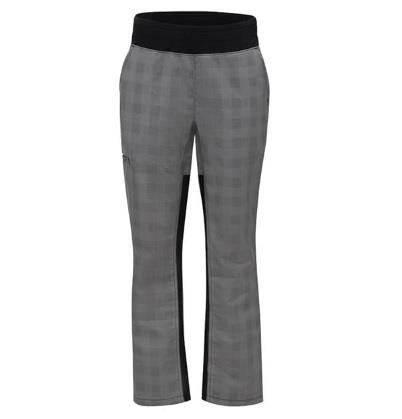 PANTALON DE CHEF DE CORTE RECTO AIRFLOW P/MUJER GRIS S-RED KAP