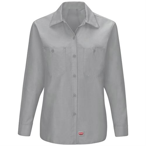 RSX11 BLUSA DE TRABAJO ML CON MIMIX GRIS L-RED KAP