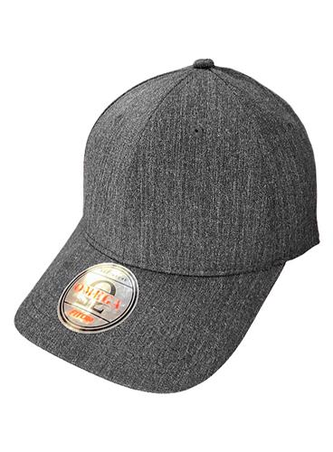 FITCAP GORRA OMEGA ADVENTURE 65POL/33RAY/2SPA, 6 GAJOS NEGRO- #065-FITCAP