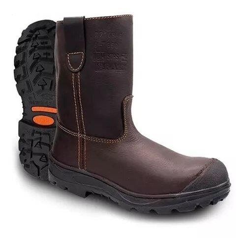 BOTA BRAVA PIEL CAFE DIELECTRICO 6 MOD. 9850-BRAVA