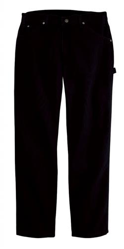 JEANS TIPO CARPINTERO DE LONETA RINSED BLACK-DICKIES