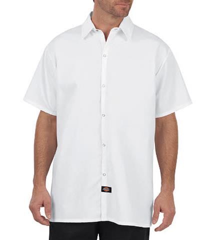 CAMISA COCINERO BLANCA 65POL/35ALG 3XL-DICKIES