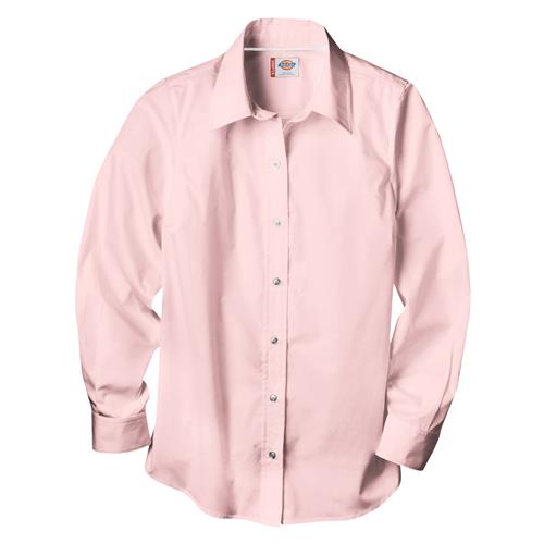 BLUSA DICKIES STRETCH 100ALG ML ROSA L-DICKIES