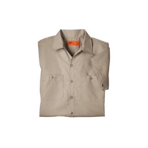 CAMISA PREMIUM INDUSTRIAL KHAKI 65POL/35ALG 2XL-DICKIES