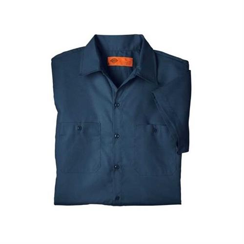 CAMISA PREMIUM INDUSTRIAL AZUL MARINO DICKIES 65POL/35ALG 2XL-DICKIES