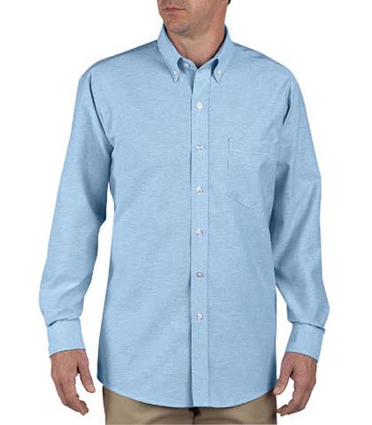 CAMISA DE TRABAJO AZUL CIELO ML 60ALG/40POL SS36LB M-DICKIES