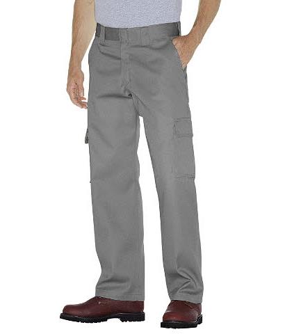 PANTALON CABALLERO DICKIES CARGO 65POL/35ALG GRIS 32-DICKIES