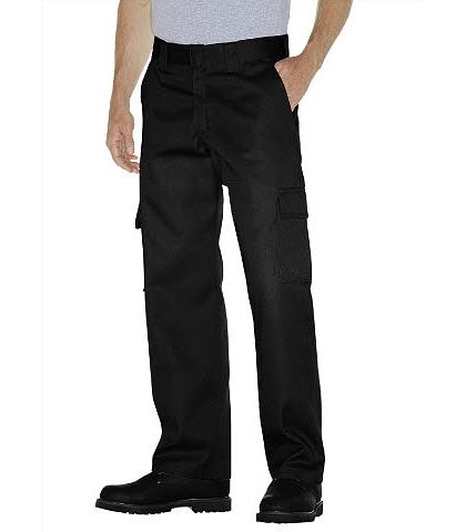 PANTALON CABALLERO DICKIES CARGO 65POL/35ALG NEGRO 30-DICKIES