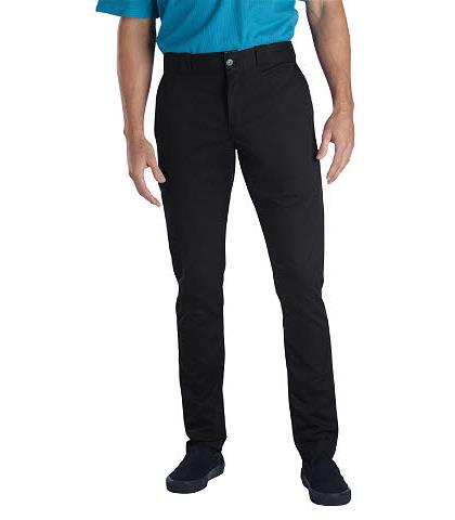 PANTALON DE TRABAJO SKINNY CABALLERO WP801 NEGRO 26-DICKIES