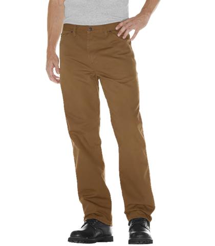 PANTALON DE MEZCLILLA CARPINTERO 100ALG TIMBER (CAFE) 30-DICKIES