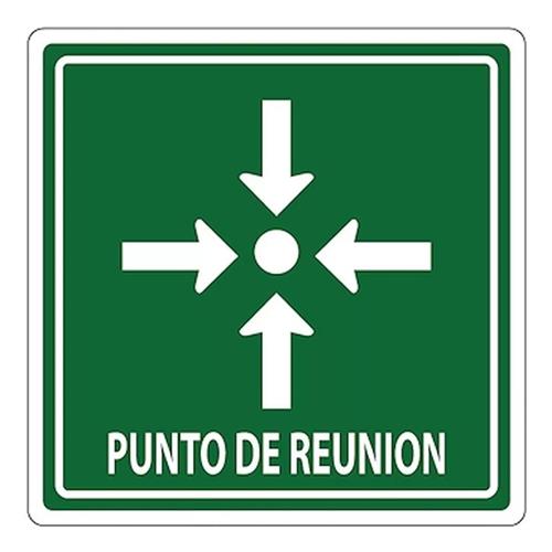 SEÑALAMIENTO PUNTO DE REUNION 40 X 40-GENÉRICO