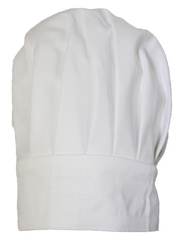 GORRO DE TELA PARA CHEFF BLANCO-GENÉRICO