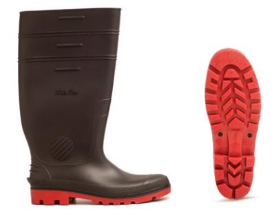 BOTA DITTA INDUSTRIAL DE HULE C/CASCO DE ACERO 7 MOD. 2141-DITTA