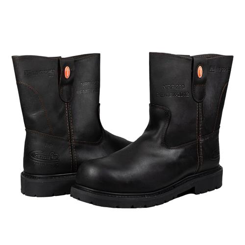 BOTA GAMA CASCO DE ACERO PIEL/HIDRO. 3 MOD. 40-GAMA