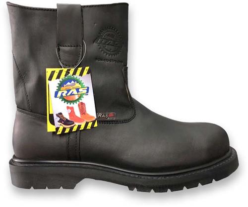 BOTA RAS PIEL C/ACERO ANTIDERRAPANTE 3 MOD. 800-RAS