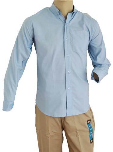 CAMISA CIRCO ML PREMIUM AZUL CIELO #143 32-CIRCO