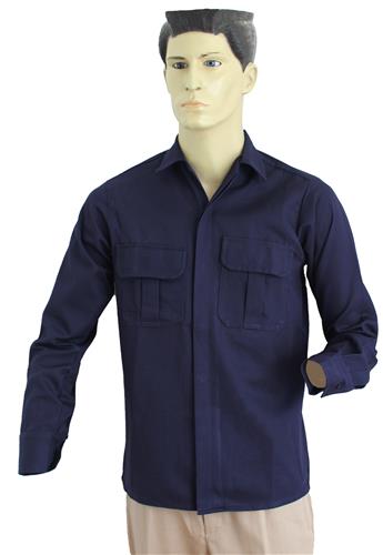 CAMISOLA GAB. 100%ALG ML STANLEY AZUL MARINO 38-FRANJOE