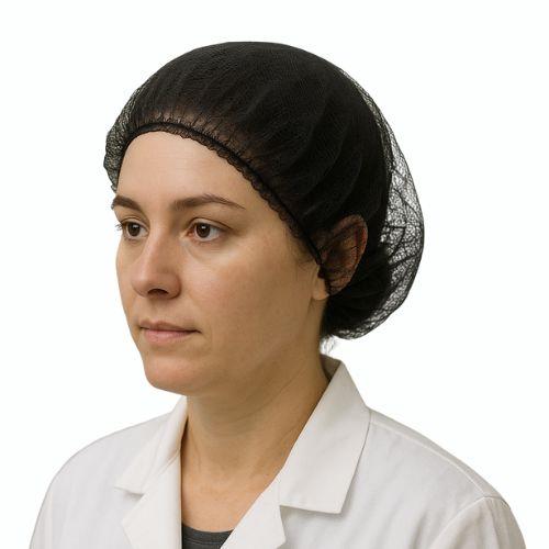 GORRO JYRSA JYR-1550 DE MALLA GRUESA NEGRA 20 PULGADAS 144 PZAS-JYRSA