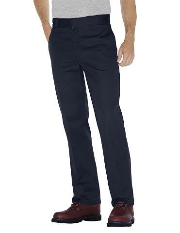 PANTALON DE TRABAJO CABALLERO 874 65POL/35ALG AZUL MARINO 36-DICKIES