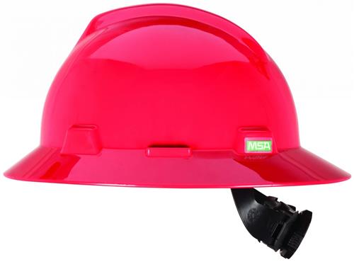 CASCO ALA ANCHA MSA SUSPENSION FAS-TRAC ROJO 10032991-MSA