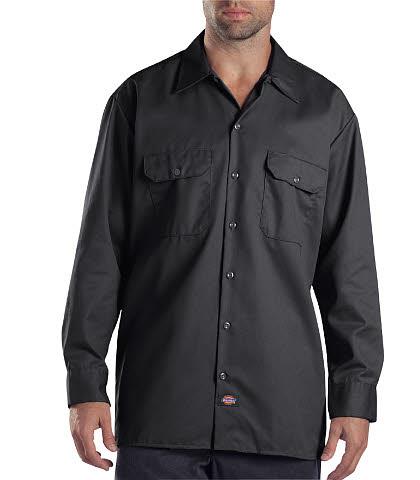 CAMISA DE TRABAJO ML CHARCOAL 65POL/35ALG 3XL-DICKIES