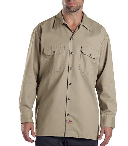 CAMISA DE TRABAJO 65POL/35ALG KHAKI 3XL-DICKIES