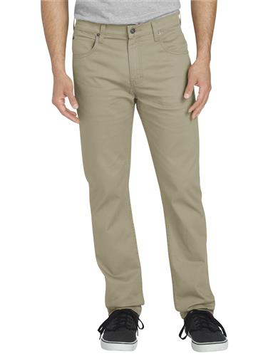 PANTALON GABARDINA CORTE AJUSTADO PIERNA ENTUBADA BEIGE 36x32-DICKIES