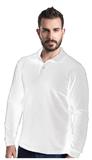 17PLAASSML-PLAYERA TIPO POLO ASSOLUTO MANGA LARGA BLANCO XL