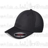 21GORFITBET-FITCAP #030 GORRA BETA 100%POL MICROPERFORADO VELCRO HT NEGRO
