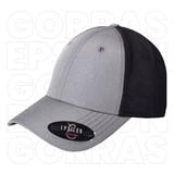 21GORFITEPS-FITCAP #040 GORRA EPSILON 60%POL 32%NYL 8% SPANDEX RED GRIS JASPE