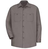 RSC30-CAMISA ML DE TRABAJO DE ALGODON RESISTENTE A ARRUGAS DARK GREY 2XL