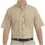 RSP80KH-CAMISA MC DE VESTIR DE POPELINA 65P 34A KHAKI M