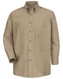 RSP90-CAMISA ML DE VESTIR DE POPELINA 65P 34A KHAKI M