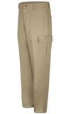 RPC76-PANTALON DE ALGODON TIPO CARGO KHAKI 36