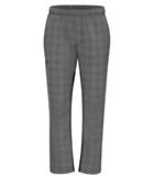 R0P4M-PANTALON DE CHEF DE CORTE RECTO AIRFLOW P/HOMBRE COLOR GRIS-NEGRO M