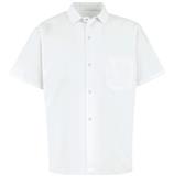 R5020-CAMISA PARA COCINERO POPELINA 65P/35A BLANCO L