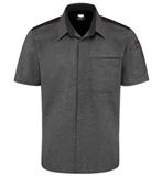 R502M-CAMISA PARA COCINERO POR AIRFLOW Y OILBLOK HOMBRE CHARCOAL/BLACK M