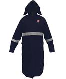 8IMPMRDZ1011A-IMPERMEABLE GABARDINA ALTA VISIBILIDAD AZUL MARINO XL MOD. DZ1011