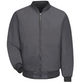 RJT38-CHAMARRA LISA CON FORRO PARA EQUIPOS DE TRABAJO CHARCOAL TALLA M