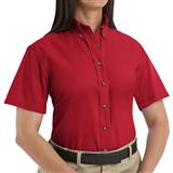 RSP81-RSP81 BLUSA MC DE VESTIR DE POPELINA 65P/35A ROJO 16