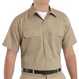 RST62-RST62 CAMISA MC UTILITARIA PARA HOMBRE 65P/35A KHAKI M