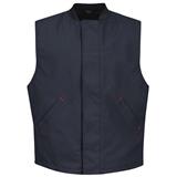 RVD22-RVD22 CHALECO DE LONETA COMPUESTA 65P/35A FORRO 100%POL AZUL PATO L