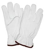 5GUAMCR3613L-GUANTE CONDUCTOR PIEL DE CABRA BLANCO TALLA L