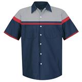 RSP24AC-CAMISA MC DE TRABAJO INDUSTRIAL 65P/35A M