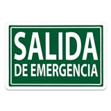 19SESAL20X30LEY-SEÑALIZACION SALIDA DE EMERGENCIA LEYENDA 20X30