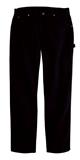 D1933-JEANS TIPO CARPINTERO DE LONETA RINSED BLACK