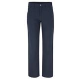 DC798-PANTALON DE GABARDINA RUDA TIPO JEANS AZUL MARINO